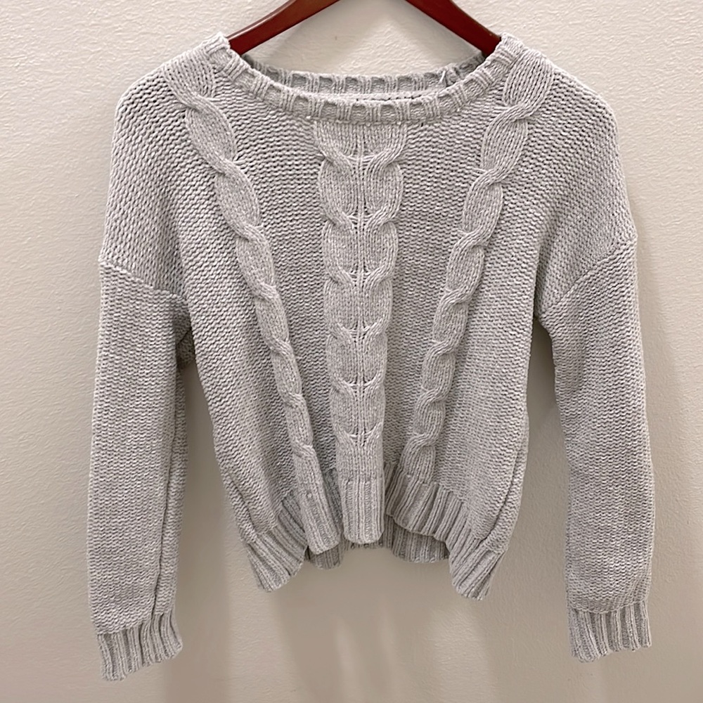 Pink Republic brand size 16 grey girl’s sweater